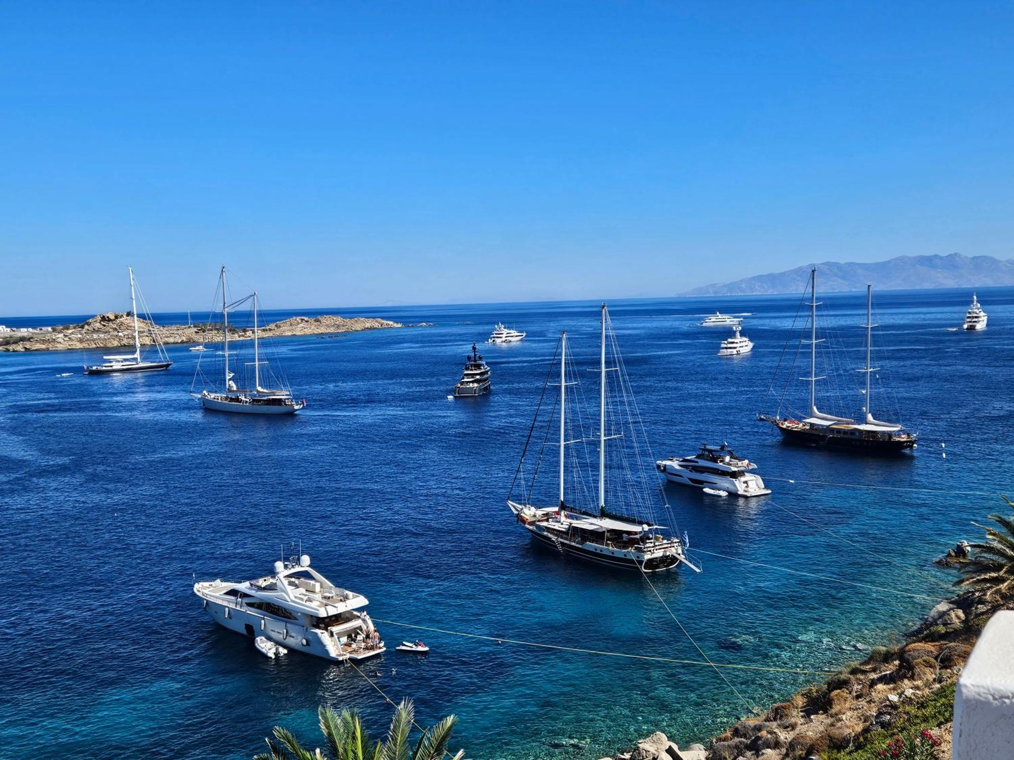 Mykonos Azure Апарт-отель Псароу